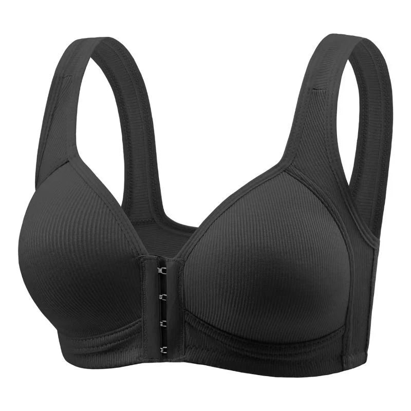 Soutien-Gorge Femme Push-Up Seamless Sans Armature – Fermeture Frontale & Maintien Confortable