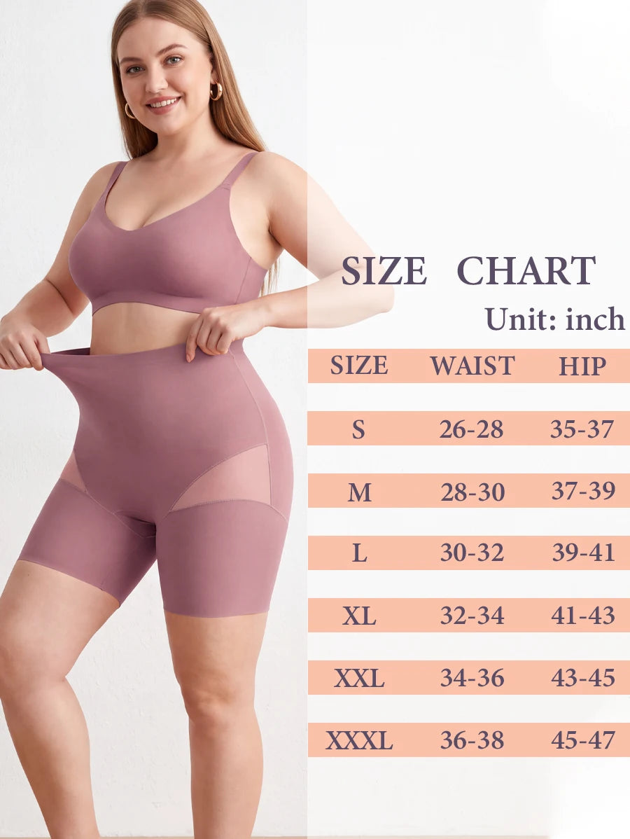 Short Sculptant Femme Taille Haute – Sans Couture Respirant & Effet Push-Up Fessier