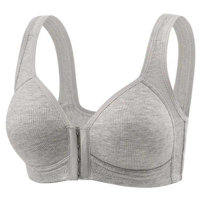 Soutien-Gorge Femme Push-Up Seamless Sans Armature – Fermeture Frontale & Maintien Confortable