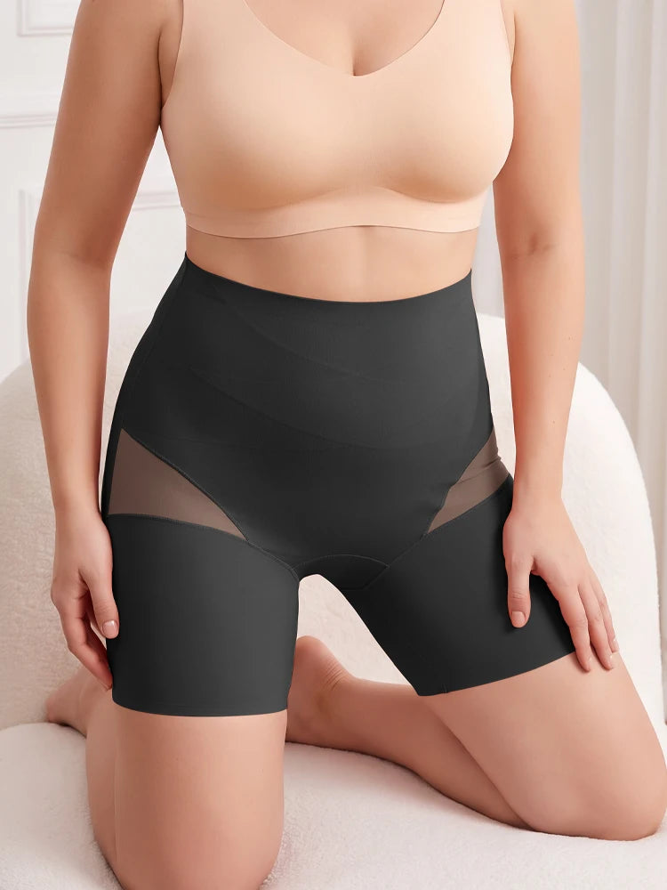 Short Sculptant Femme Taille Haute – Sans Couture Respirant & Effet Push-Up Fessier